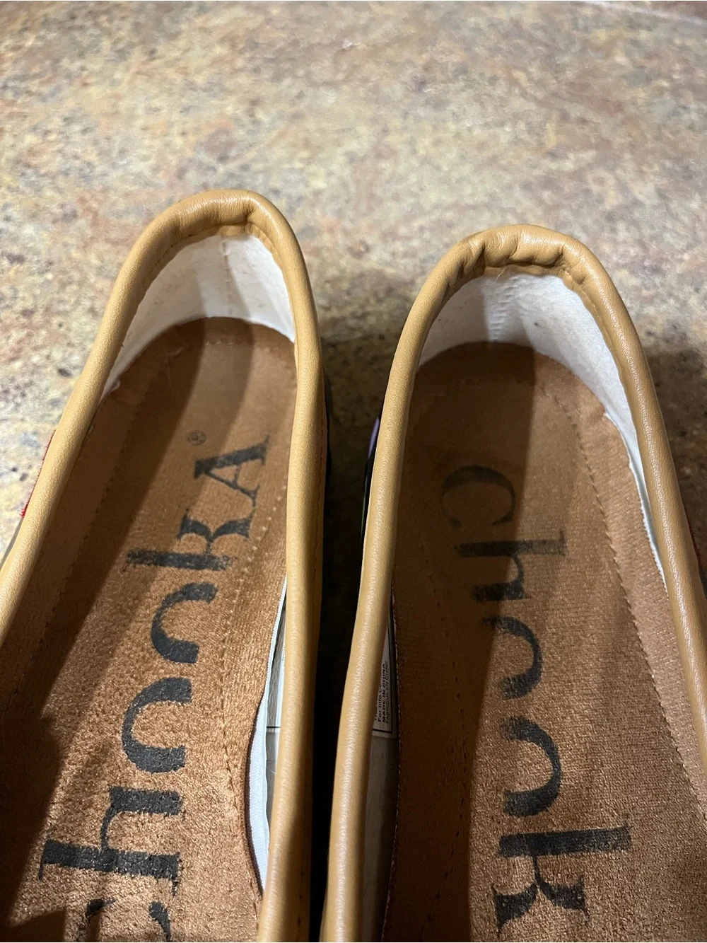 Chooka Big Dot Duck Skimmer Multi Women’s 7 Waterproof Polka Dot Ballet Flats